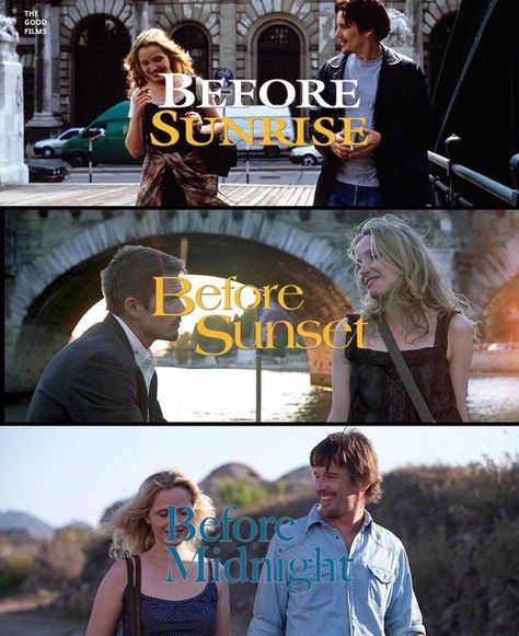 Movies Like Before Sunrise, Before Sunset Wallpaper, Before Trilogy Aesthetic, Before Sunset Aesthetic, Before Sunrise Aesthetic, Before Sunrise Quotes, Sunrise Trilogy, The Before Trilogy, Before Sunset Movie