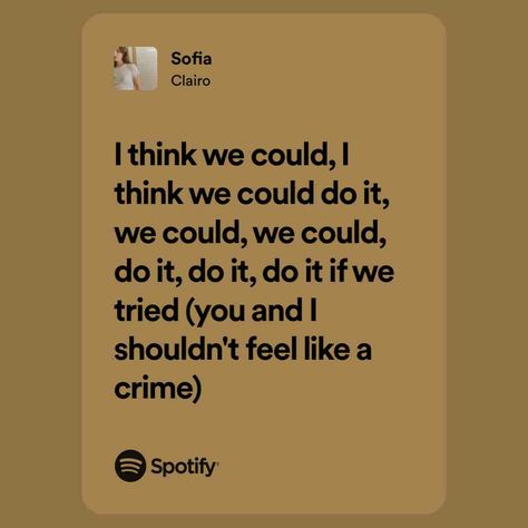 Sofia Sofia Lyrics, Clairo Lyrics, Spotify Song, Sofia, Songs, Quick Saves