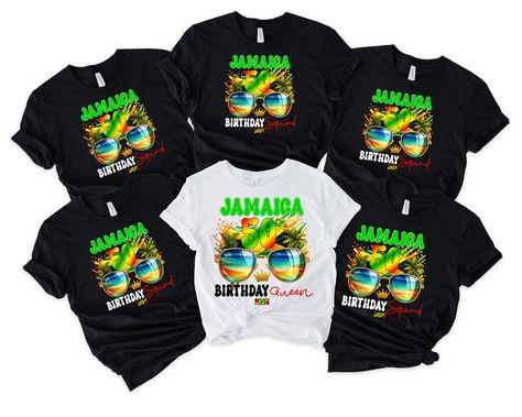 Jamaica 2024, Jamaica Birthday, Jamaica Vacation, Birthday Girl, Jamaica Shirt, Girls Trip, Birthday Matching, Jamaica Crew, Jamaica Squad Birthday Jamaica, Jamaica Shirt, Vacation Birthday, Jamaica Vacation, Crew Shirt, Birthday Girl, Unisex Shirts, Girls Trip, Shoulder Taping