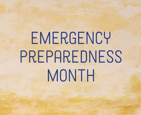 September is National Preparedness Month. Because we live in an area of the country known for tornadoes and past storms have knocked the power out for days, we maintain emergency supplies. Ice storms, hurricanes, wildfires, and pandemics are just a few other reasons that being prepared is a good idea. Make sure that you have a scan or digital copy of everyone’s important paperwork such as passports, birth certificates, and more. Create a plan so everyone knows where to go in case of emergency Al National Preparedness Month, Protein Pancake Mix, Power Out, Being Prepared, Hobby Farm, Emergency Supplies, Birth Certificate, In Case Of Emergency, Personal Hygiene