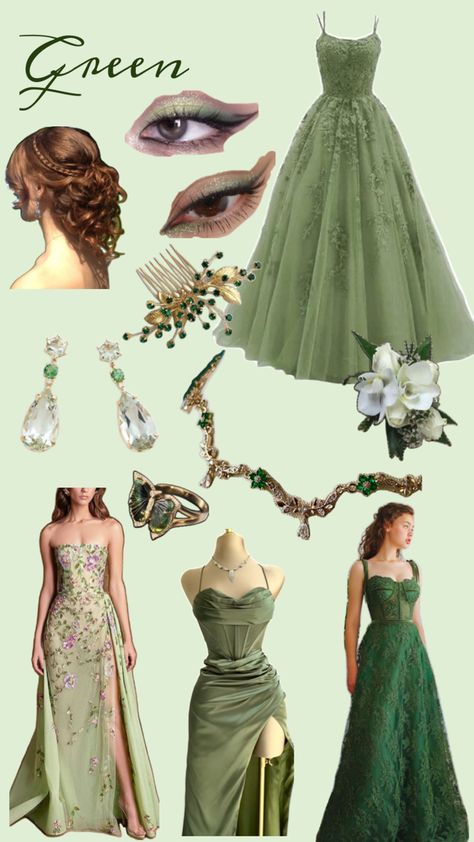 Forest Wedding Dress, Princess Sweet 16, Cedar Forest, Prom Dress Inspiration, Dress Inspo, Forest Wedding, Green Dress, Gowns Dresses, Prom Dresses