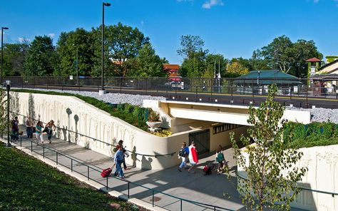 Louisville Colorado, Pedestrian Crossing, Urban Landscape Design, Outdoor Music, River Park, Landscape Plan, Music Venue, Highland Park, Concert Hall