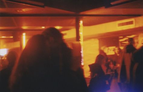 pentax me super kodak portra800 #nightclub #kiss #orange #film #photography #nightlife #paris Film Photography, Night Club, Night Life, Kiss, Paris, Concert, Orange, Film, Yellow