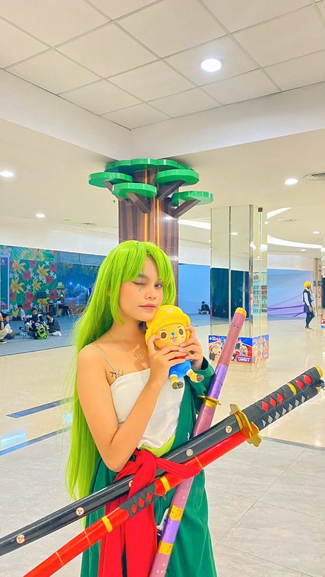 #zorororonoa #zorocosplay #onepiece #cosplay #cosplayer #zoro Fem Zoro Cosplay, Female Zoro Cosplay, Anime Cosplay Ideas Female, One Piece Cosplay Female, Fem Zoro, Miss All Sunday, Zoro Cosplay, Anime Cosplay Ideas, Zoro Roronoa