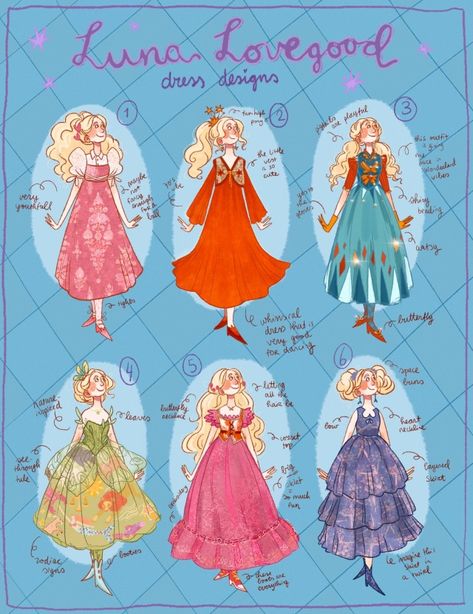 The Colourful Witch Luna Lovegood Yule Ball, Luna Lovegood Style, Luna Lovegood Art, The Yule Ball, Sims 4 Challenges, Yule Ball, Harry Potter Artwork, Harry Potter Comics, Harry Potter Drawings