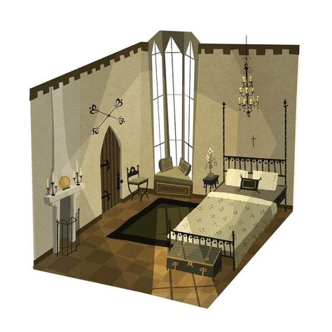 Castle Bedroom Concept Art, Concept Art Castle, Bedroom Concept Art, Castle Concept Art, Bedroom Concept, Castle Bedroom, Portfolio Inspiration, Concept Art Drawing, Visual Development