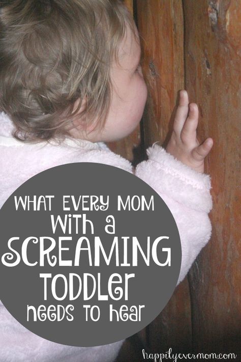 A must read for Moms with toddlers. We all know how hard it is to raise a toddler, but sometimes we need extra encouragement. This is for all the toddler Moms out there. Toddler Screaming, Sick Toddler, Parenting Types, Mom Encouragement, Parenting Plan, Mommy Dearest, Parenting Teenagers, Parenting Done Right, Parenting Help