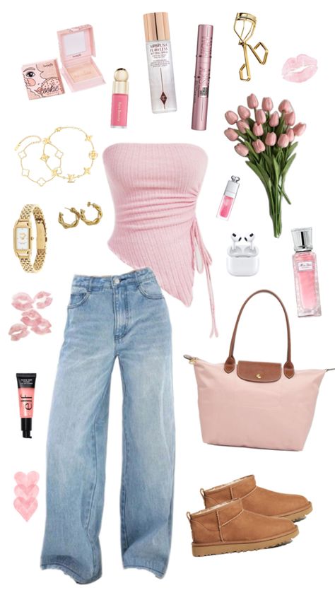 cute outfit idea Light Pink Swimwear, Outfit Ideas Pink, Pink Swimwear, Cute Preppy Outfits, Thanksgiving Outfit, Pink Outfits, Cute Outfit, Cute Simple Outfits, Pink Outfit