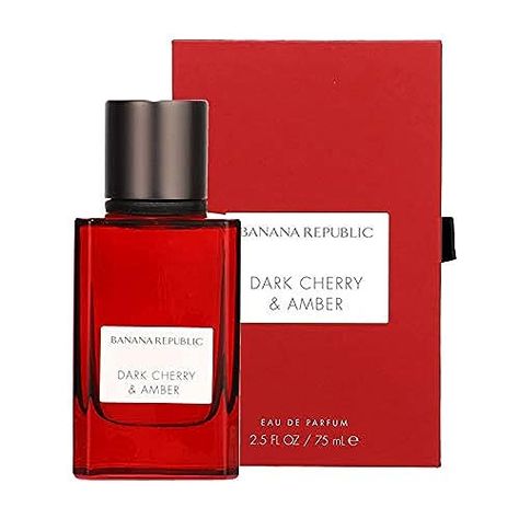 BANANA REPUBLIC Icon Dark Cherry & Amber Women's Eau de Parfum Spray, 2.5 Ounces Cherry Perfume, Cherry Liqueur, Vanilla Perfume, Signature Fragrance, Vanilla Fragrance, Fragrance Set, Black Cherry, Women Fragrance, Smell Good