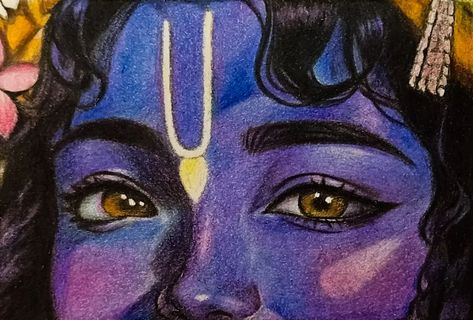 Most mesmerizing eyes 🧿🦚 . . #krishna #lordkrishna #art #sketch #eyes #colouring Krishna Eyes, Sketch Eyes, Mesmerizing Eyes, Lord Krishna, Krishna, Sketch, Quick Saves, Color, Art