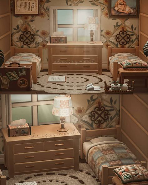 Acnh Dark Academia, Spare Room Ideas, Acnh Fashion, Bed Fabric, Animal Crossing Wild World, Spare Room, Most Favorite, Animal Crossing, Bed