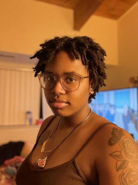 Short Starter Loc Styles For Women, Really Short Locs, Dreads Short Hair, Dreadlocks Hair Care, Short Locks, Loc Maintenance, Loc Goddess, Hair Like Wool, Short Dreadlocks Styles