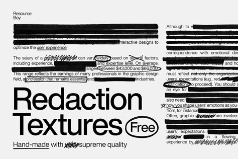 200+ Redaction Textures – Free Design Resources Zine Collage, Bright Sessions, The Bright Sessions, Png Packs, Discount Design, Editing Resources, Texture Graphic Design, Photo Texture, Fashion Media