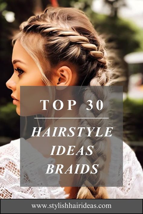 Whether you're going for a casual day out or a special event, these braids are sure to turn heads and keep your hair looking fabulous. #BraidedHairstyles #HairGoals #BraidInspiration" Caucasian Braids Hairstyles, Soft Braid Hairstyles, Cute Braid Hairstyles For Long Hair, Beach Braids Hairstyles, Mexican Hairstyles Braids, Women’s Braids Hairstyles, Braids For Teenagers, Simple Hair Braids, Cute Braids For Long Hair