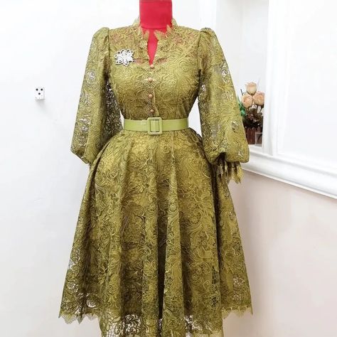 Kids Lace Styles Nigerian, Luxury Green Lace Work Sets, Sample Lace Short Gown Styles Nigeria, Chantilly Lace Dress, Pregnant Nigerian Lace Styles, Lace Gown Styles For Pregnant Women, Latest Lace Gown Styles For Pregnant Women, Asymmetrical Evening Dress, African Kids Clothes