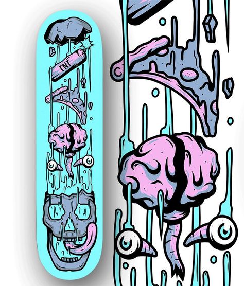 Thick Line Illustration, Skater Illustration, Skate Illustration, Skateboard Poster, Skateboard Illustration, Skate Graphics, Gawx Art, Punk Skateboard, Sick Drawings