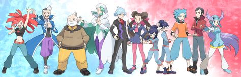 Hoenn Gym Leaders Hoenn Gym Leaders, Pokemon Paldea Gym Leaders, Pokemon Gym Leaders Art, Gym Leaders Pokemon Fan Art, Omega Ruby Alpha Sapphire, Pokémon Ruby And Sapphire, Pokémon Oras, Pokemon Gym Leaders, Pokémon Ruby