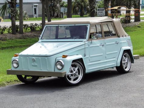 Volkswagen Thing, Vw Kombi Van, Volkswagen 181, Palmetto Florida, Vw Thing, Dr Aesthetic, Vw Bugs, Future Cars, Cargo Carrier