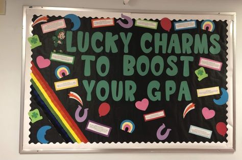 College Bulletin Board targeting boosting GPA Keep That Gpa Up Bulletin Board, College Go Week Bulletin Boards, Key Club Bulletin Board, Get To Know Me Bulletin Board, College Dorm Bulletin Boards, Ra Bulletin Board Ideas Welcome College, Lucky Charms Bulletin Board, College Bulletin Board, Bulletin Board Themes