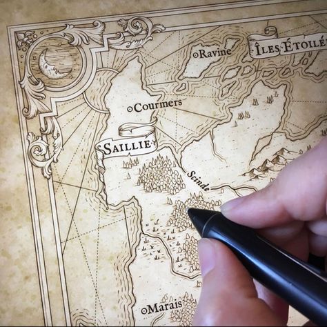 Cartography Aesthetic, Writing Fantasy Novel, Aesthetic Map, Drawing Maps, Fantasy Cartography, Maps Aesthetic, Cartography Map, Map Sketch, Fantasy Map Making