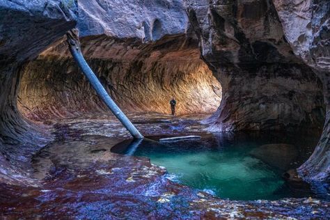 Hiking Guide: The Subway From the Bottom - Back o' Beyond Hiking Guide, Hiking, Water