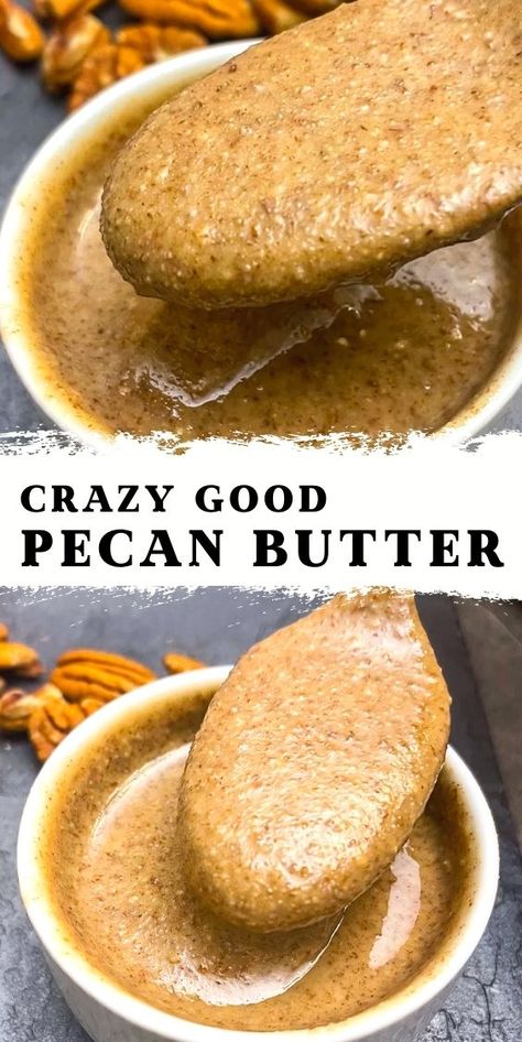 Homemade Pecan Swirls, Nut Butters Recipes, Pecan Butter Recipe, Pepper Butter Recipe, Buttered Pecans, Pecan Oil, Butter Boards, Flavored Butter Recipes, Butter Recipes Homemade