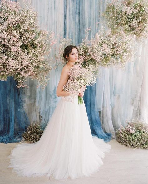 Baby's Breath bridal bouquet Gypsophila Wedding, Calgary Wedding, Budget Friendly Wedding, Winter Wedding Flowers, Spring Wedding Flowers, Wedding Flowers Summer, Baby S Breath, Baby's Breath, Brides And Bridesmaids