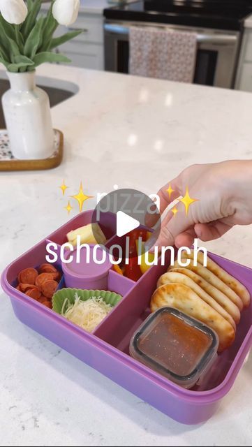 Elaina Zinke on Instagram: "Sharing a favorite lunch idea to break up all the sandwiches!🍕

Comment PIZZA to get links to our lunchbox and lunch bag (our favorite! Freezes and acts as an ice pack)

**Also linked in my Amazon Storefront (in my bio) under “Back to School” 

#backtoschool #schoollunch #schoollunchideas #pizzalunch #lunchideasforkids #schoollunchbox #schoollunches" Pizza Lunch, Lunch Idea, School Lunch Box, School Lunches, Amazon Storefront, Kids Food, Ice Pack, School Snacks, Kids Lunch