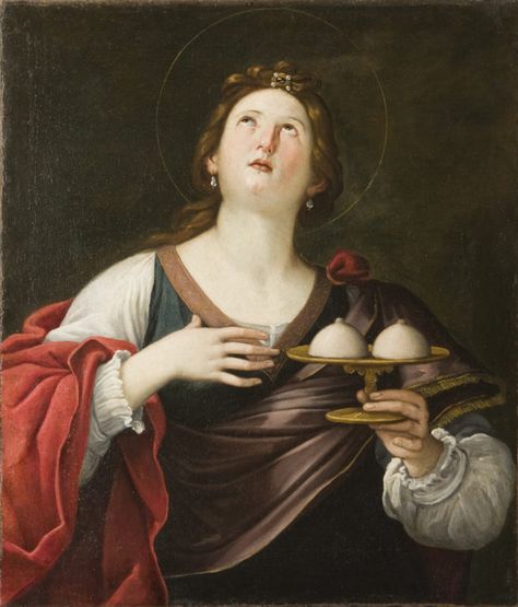 Saint Agatha, Saint Lucy, Friend Of God, Historical People, Historical Painting, Santa Lucia, Princesa Diana, Italian Artist, Sacred Art