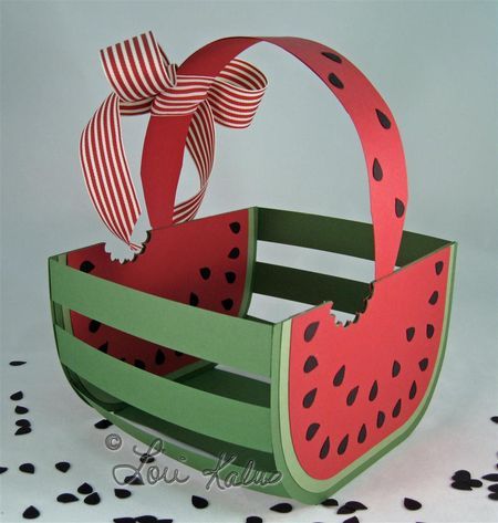 Watermelon Basket, Watermelon Crafts, Watermelon Patch, Fruit Birthday Party, Watermelon Birthday Parties, Watermelon Baby, Watermelon Decor, Watermelon Art, Watermelon Party