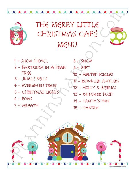 Christmas Cafe, Christmas Mystery, Family Lunch, Mystery Dinner, Reindeer Food, Answer Sheet, Fools Day, Christmas Lunch, April Fools Day