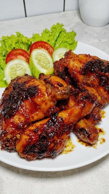 Ayam Bakar Aesthetic, Ayam Bakar Kecap, Takjil Buka Puasa, Masakan Simple, Menu Buka Puasa, Kecap Manis, Ayam Bakar, Buka Puasa, Nasi Lemak