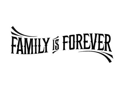 Family is Forever Genealogy Quotes, Typographic Artwork, Family Is Forever, Typography Love, Families Are Forever, Three Words, Typography Letters, Real Friends, Typography Inspiration