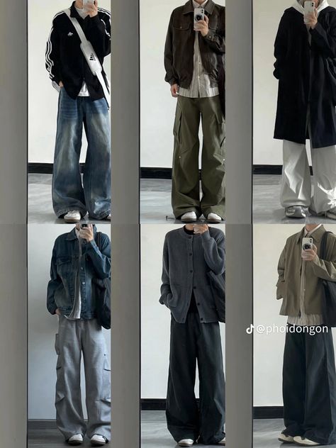 Japanese Men's Fashion, Outfit Catalog, Japanese Mens Fashion, Male Outfit, Street Vibes, Guys Fashion Casual, Minimalist Men, Guys Clothing Styles, Winter Outfits Men