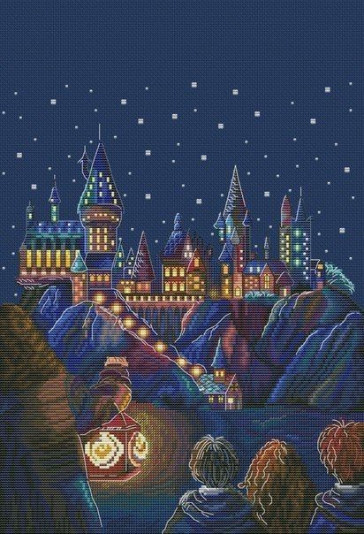 Harry Potter Cross Stitch, Harry Potter Cross Stitch Pattern, Cross Stitch Harry Potter, Dmc Cross Stitch, First Meeting, Cross Stitch Love, Diy Stamp, Needlepoint Patterns, Counted Cross Stitch Kits