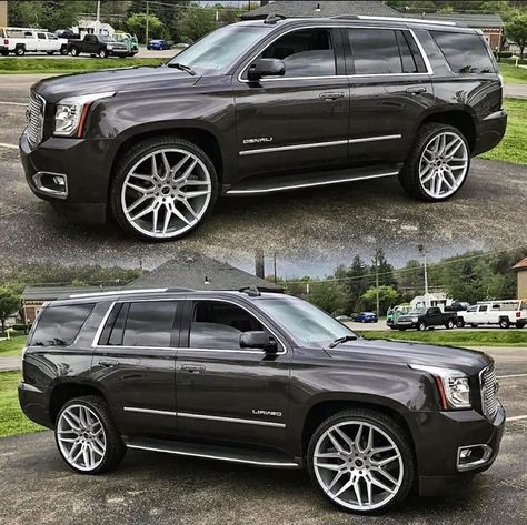 GMC Yukon & Yukon XL on Instagram: “Yukon Denali! 😍 - ▫️ Follow @suburban_page ❗️ ▫️ Follow @escaladepage ❗️ ▫️ Follow @yukonpage ❗️ ▪️ 👉 Tag Someone Who Needs To See❗️…” Custom Yukon Denali, Gmc Yukon Denali Custom, Lifted Chevy Tahoe, Chevy Accessories, Blacked Out Cars, Denali Truck, Jeep Srt8, Limousine Car, Gmc Denali