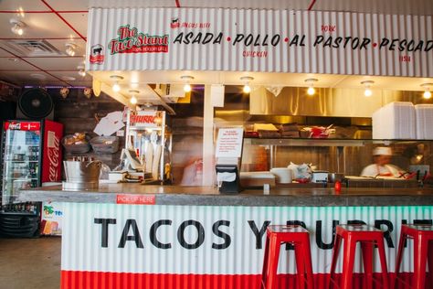 Burrito Restaurant, Taco Shack, Mexican Restaurant Decor, Taco Restaurant, Mall Food Court, Casual Restaurant, Taco Shop, Taco Stand, Fast Casual Restaurant