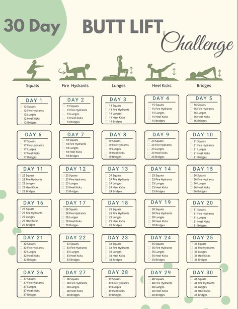 Workouts To Build Shelf, 28 Day Wall Workout Challenge, Bigger Buttocks Workout 30 Days, Stairstepper Workouts 10 Min, 21 Day Wall Pilates Challenge, 21 Day Pilates Wall Workout, Rounder Bum Workouts, Palates For Beginners, Diet Challenge 30 Day