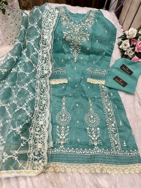 Ziaaz Designs -brand that speaks for itself❤️ Noor peach colours Organza Embroidered, handwork and moti work semi stitched suits with Organza Embroidered dupatta and santoon inner and bottoms unstitched *READY TO SHIP 🚢* Elegant Peach Unstitched Suit With Dupatta, Peach Semi-stitched Sets With Dupatta, Peach Dupatta With Resham Embroidery, Peach Resham Embroidery Dupatta, Luxury Semi-stitched Peach Dupatta, Moti Work, Shadow Pictures, Embroidered Dupatta, Cute Relationship Photos