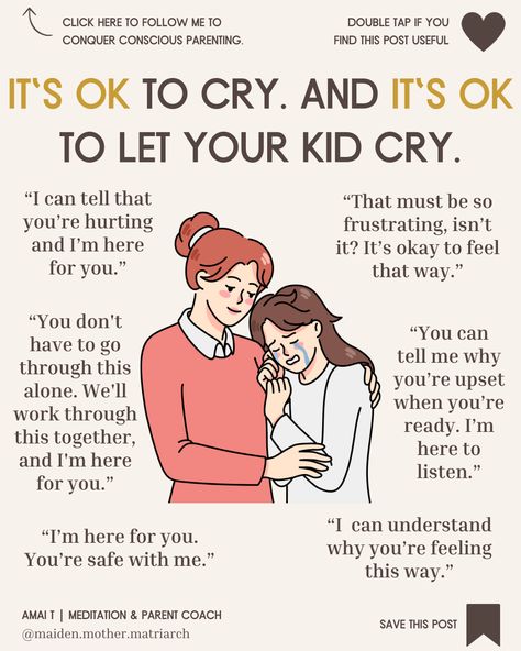 Learn to deal with your child's big emotions the HEALTHY WAY with 'The Amai T Method of Conscious Parenting' & become the parent your child NEEDS. ✅ Order your copy today! Conscious Parenting Tips, Bonding Quotes, Healthy Parents, Family Therapy Activities, Slow Parenting, Parenting Lessons, Big Emotions, Parenting Preteens, Mom Lifestyle