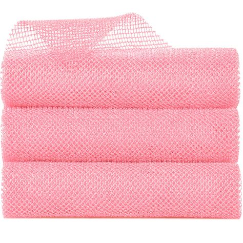 PRICES MAY VARY. 【High-Quality Durable Material】Experience the ultimate lightweight yet durable exfoliation with Metene African Net Sponge. Our proprietary blend of 80% nylon and 20% polyester ensures that this exfoliating washcloth is solid and reliable and highly resistant to tearing and damage. Say goodbye to flimsy and ineffective sponges, and hello to a spa-quality experience every time you shower! 【Amazing Stretchability for Thorough Body Cleaning】: The African Exfoliating Net measures 11. African Net Cloth, African Net Sponge Aesthetic, African Wash Net, African Sponge, Exfoliating Net, Exfoliating Washcloth, African Net Sponge, Burr Basket, Krampus Christmas