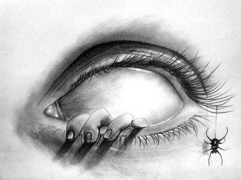 8+ Scary Drawings, Art Ideas | Free & Premium Templates Scary Eyes, Scary Drawings, Creepy Eyes, Arte Doodle, Desen Realist, Creepy Drawings, Drawing Hands, Tattoo Zeichnungen, Cool Pencil Drawings