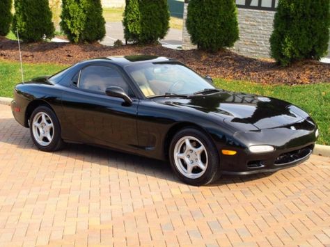 This 1993 Mazda RX-7 is high on mileage with 135K on the clock, but reportedly is 100 percent stock and very clean — two rare things with these twin-turbo cars. Full service records since 1997 and a manual transmission are additional pluses. Find it here on eBay in Cleveland, Ohio with bidding under $8000 and no reserve. 1997 Mazda Rx7, Japanese Vehicles, Car Hub, Rare Things, Turbo Car, Mazda Rx 7, Rx 7, Mazda Rx7, Pretty Cars