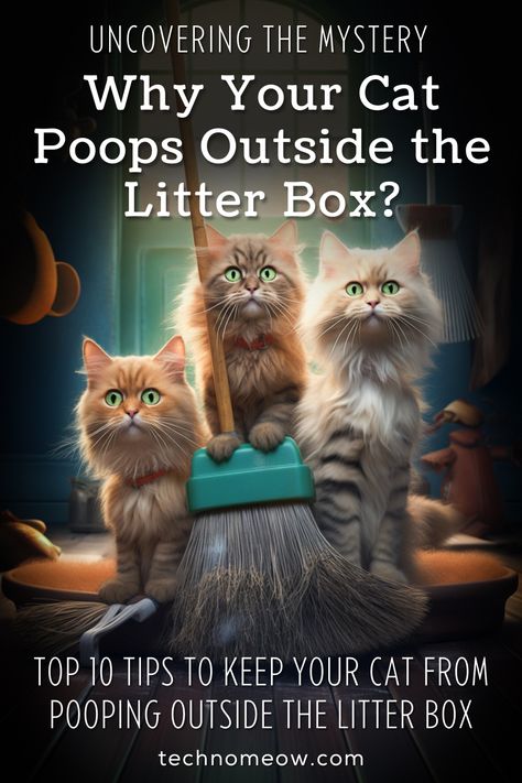 Struggling with a cat that avoids using the litter box? Check out 'Why Your Cat Poops Outside the Litter Box' for expert insights on resolving this common issue. Learn how to understand and address both your cat's emotional and environmental needs. Find tips, professional resources, and tailored strategies to help guide your cat back to good litter box habits. Perfect for cat parents seeking a harmonious, happy home! #CatCare #LitterBoxSolutions #HappyHealthyCats #CatBehavior Litterbox Solutions, Cat Owner Hacks, Cat Life Hacks, Best Litter Box, First Time Cat Owner, Cat Parents, Cat Proofing, Cat Ages, Scared Cat