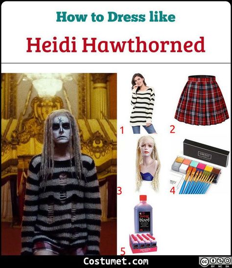 Plaid Costume Ideas, Halloween Party Punk Skirt, Red Plaid Skirt Costume Halloween, Alternative Fashion Halloween Skirt, Black White Red Plaid Skirt, Black And White Plaid Skirt, Dreadlock Wig, Red Plaid Skirt, Creepy Faces