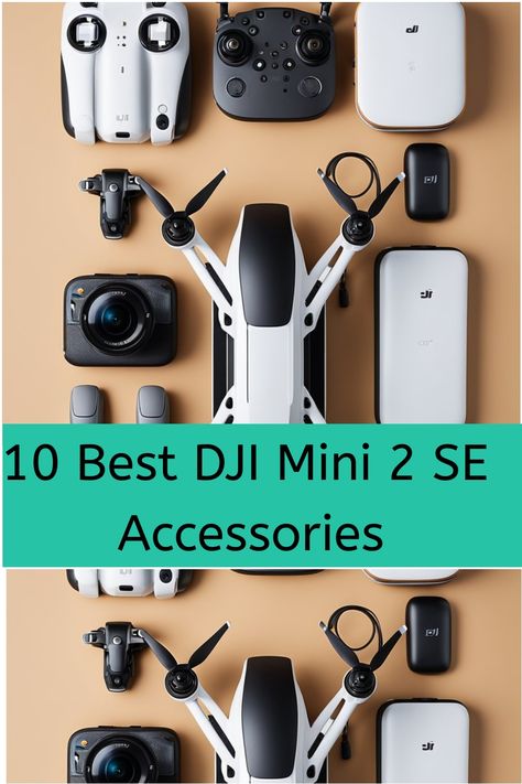 Looking for the best DJI Mini 2 SE accessories? You've come to the right place! This comprehensive guide will help you find the perfect accessories to take your flying experience to the next level. From camera protectors to landing pads, we've got you covered.

#DJIMini2SE #DJIMini2Accessories #DroneAccessories Dji Mini 2, Charging Hub, Remote Control Holder, Apple Technology, Aerial Video, Drone Pilot, Filter Camera, Drone Photography, Carrying Case