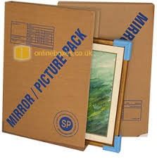 How To Pack Mirrors & Picture Frames - You Move Me Cardboard Picture Frames, Frame Storage, Mirrored Picture Frames, Moving Checklist, Crumpled Paper, Moving Long Distance, Moving Packing, Packing To Move, Moving Boxes