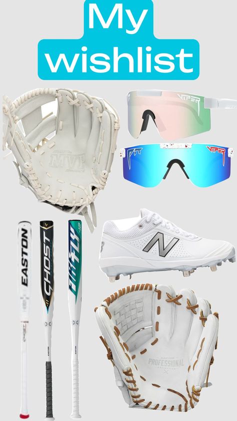 My Softball wishlist #Softball #softball4life #Softballgirl Softball Wishlist, Softball Catchers Gear, Softball Gear, Girly Christmas Gifts, Softball Stuff, Softball Outfits, Softball Equipment, Softball Catcher, Girly Christmas