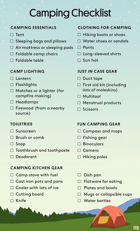 Tent Camping Supplies, How To Pack Light For Camping, Camping In Camper, Things To Make While Camping, Camping Trips Ideas, Things To Do On A Camping Trip, Hike In Camping, Camping Essentials List For Women, Camping Totes Checklist