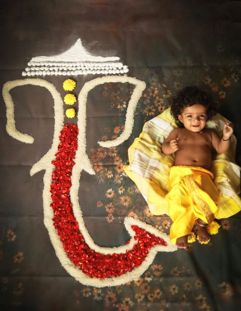 Photoshoot by M V Gururaj Shetty Baby Ganesh Chaturthi Photoshoot, Vinayagar Chaturthi Baby Photoshoot, Ganesh Chaturthi Photoshoot, Vinakaya Chavithi Decoration, Ganesh Theme Baby Photoshoot, Vinayaka Chavithi Baby Photoshoot, Ganesh Chaturthi Baby Photoshoot, Ganesh Chaturthi Theme, Baby Boy Poses